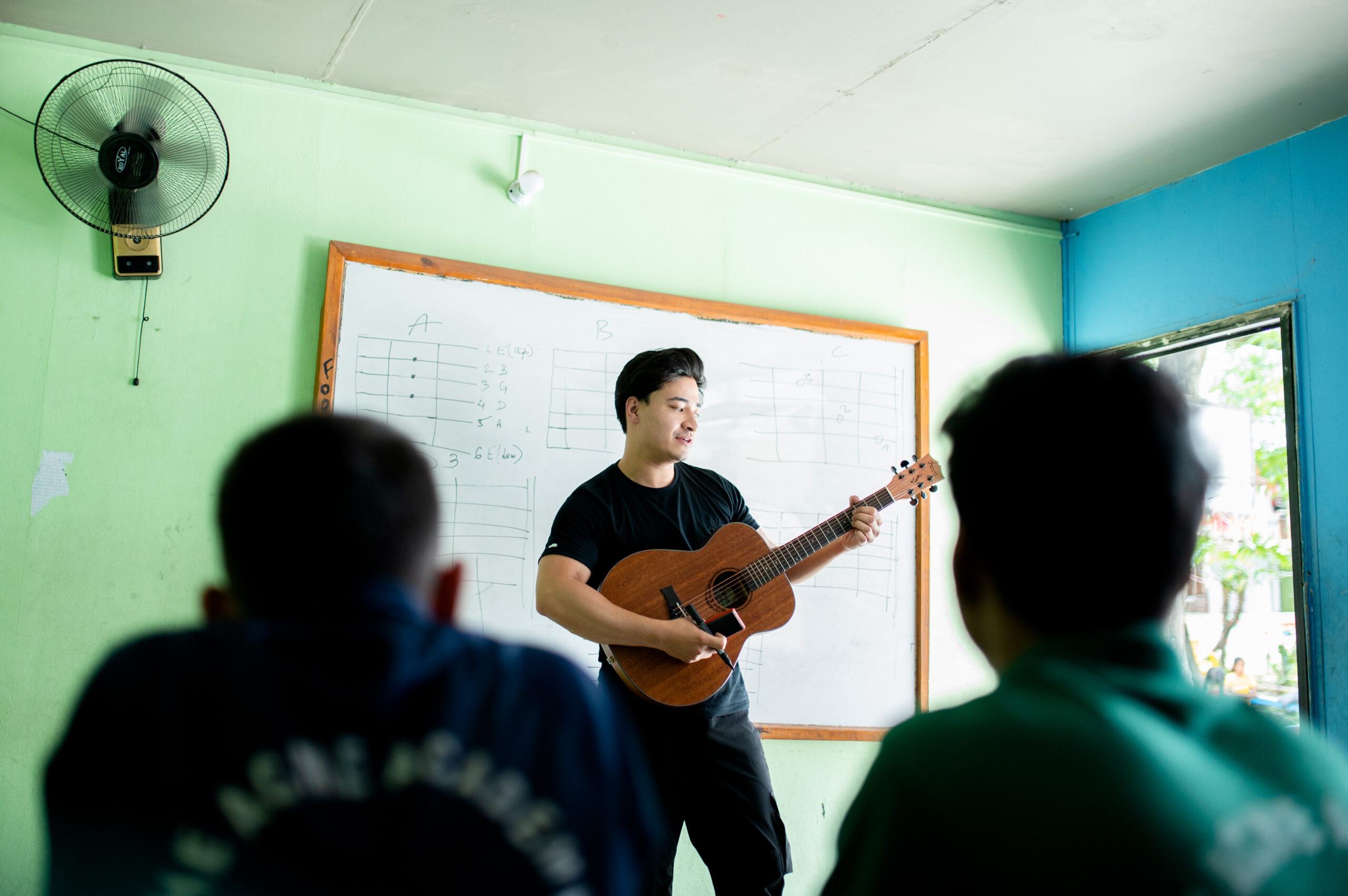 Must Upload Mr. Abish Shakya taking Music Class_ Guitar Class