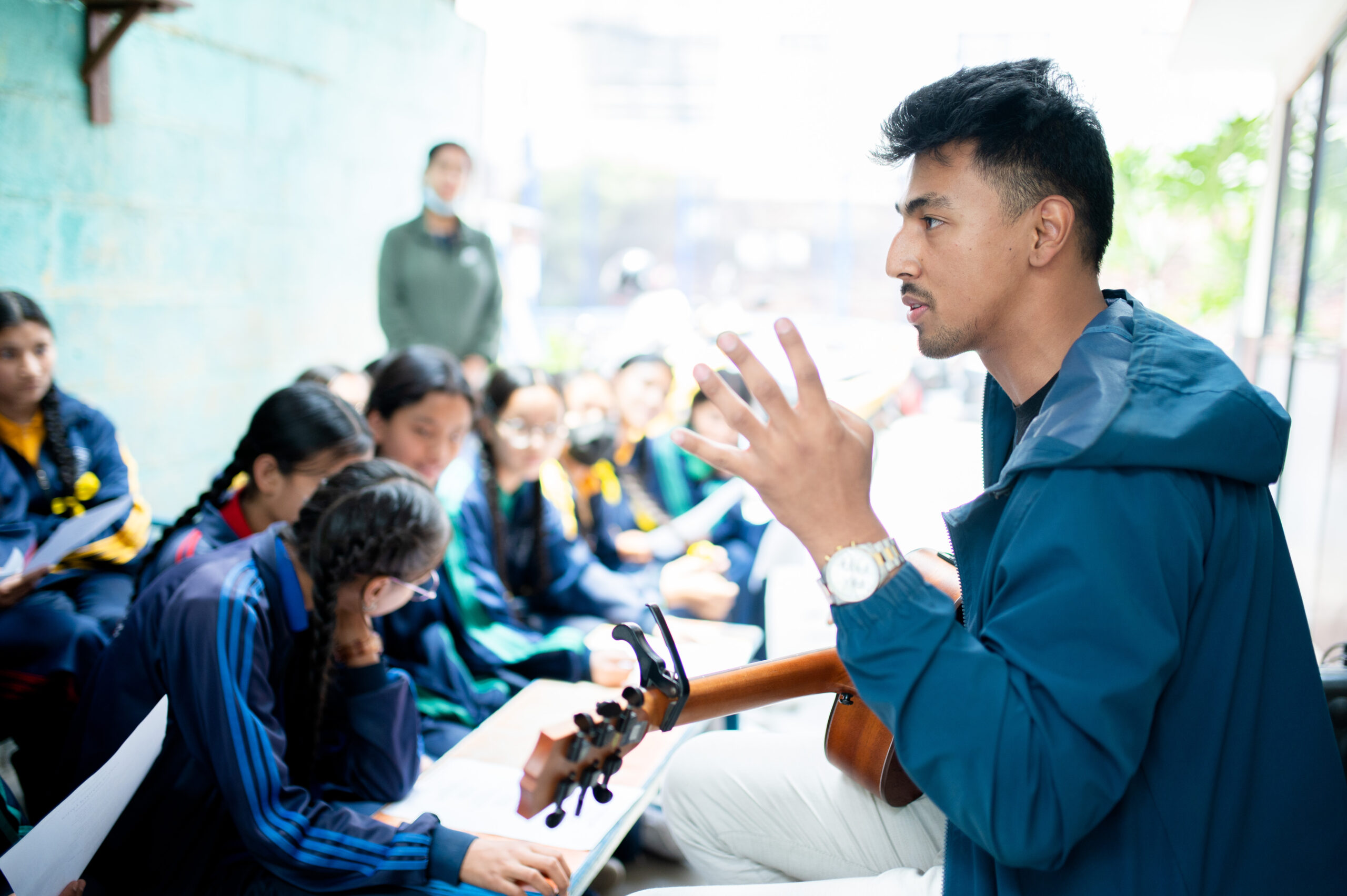 Must Upload Mr. Suman Shrestha taking vocals class